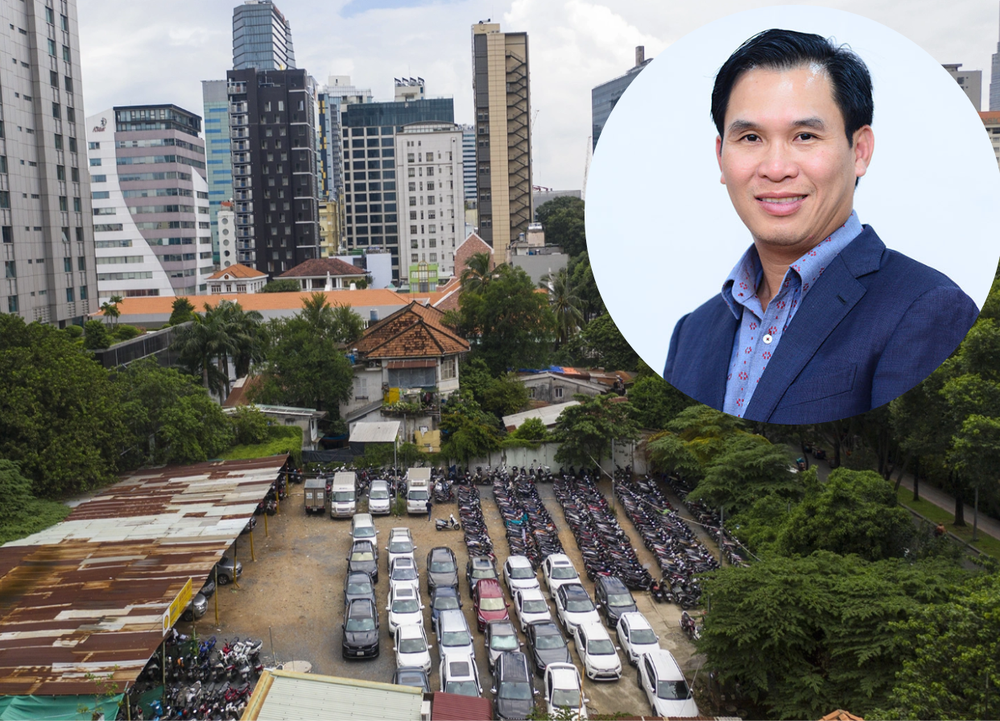 Trước đó, ông Đinh Trường Chinh (ảnh nhỏ) bị khởi tố do liên quan sai phạm trong việc quản lý, sử dụng khu đất số 33 Nguyễn Du và 34, 36, 42 Chu Mạnh Trinh (Quận 1, TP.HCM). Trước đó, ông Đinh Trường Chinh (ảnh nhỏ) bị khởi tố do liên quan sai phạm trong việc quản lý, sử dụng khu đất số 33 Nguyễn Du và 34, 36, 42 Chu Mạnh Trinh (Quận 1, TP.HCM).