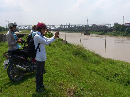 Cầu Đuống - nơi bà Hiền bị chồng nhẫn tâm ném xuống sông. Ảnh: Tuấn Nguyễn