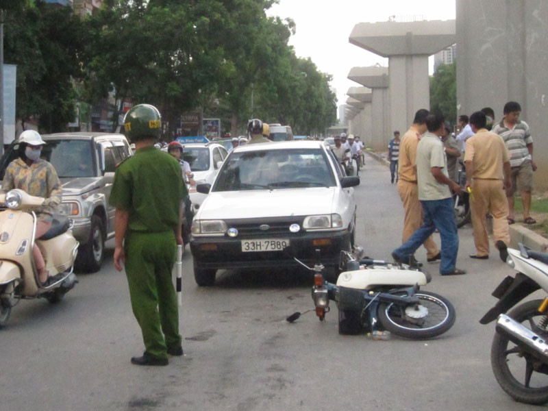 Hiện trường vụ tai nạn