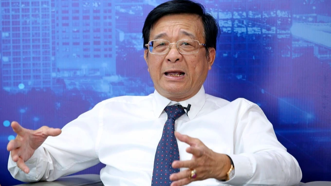 Ông Nguyễn Quốc Hùng, Tổng thư ký Hiệp hội Ngân hàng, nguyên Vụ trưởng Vụ Tín dụng (Ngân hàng Nhà nước). Ảnh: Hữu Nghị.