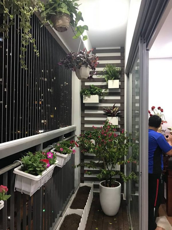 Ý tưởng trang trí ban công chung cư vừa đẹp vừa an toàn ảnh 7
