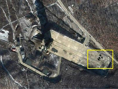 Hình ảnh khu vực có bệ phóng tên lửa của Triều Tiên chụp từ vệ tinh