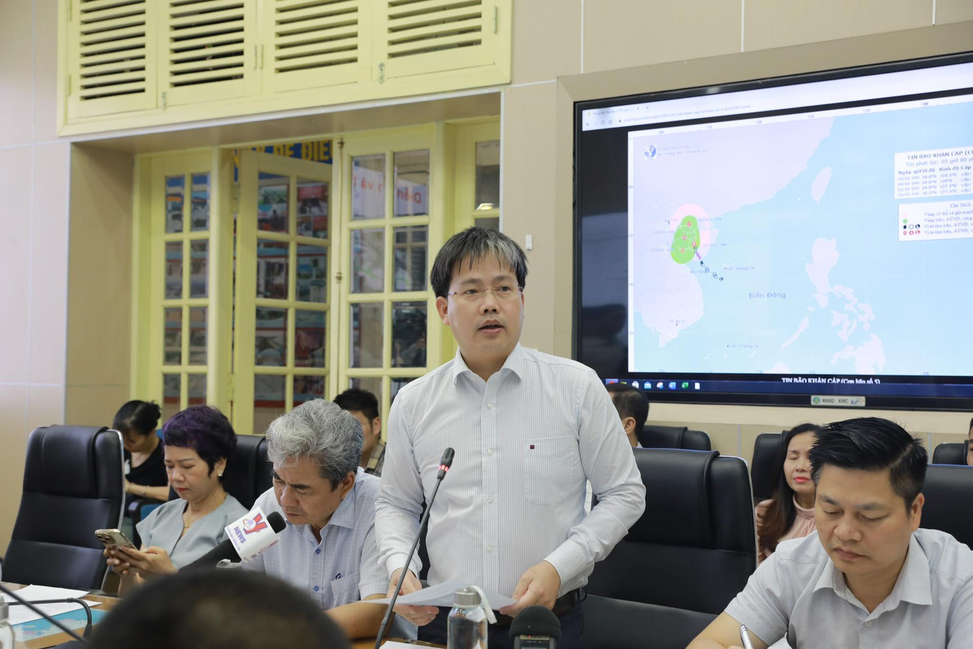 Ông Mai Văn Khiêm - Giám đốc Trung tâm Dự báo Khí tượng thủy văn quốc gia