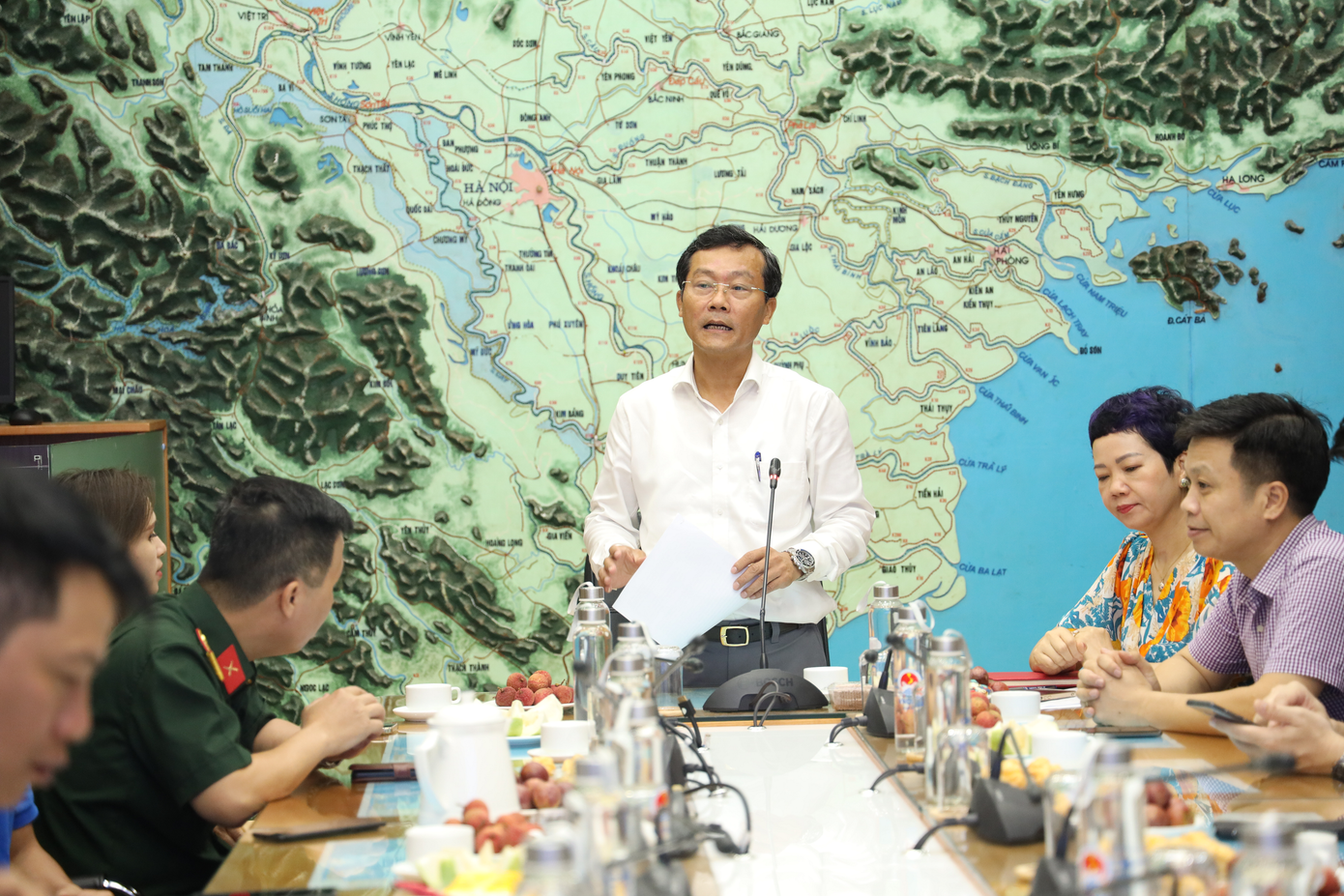 Ông Nguyễn Văn Tiến - Phó Cục trưởng Phòng chống thiên tai, Phó chánh văn phòng Ban chỉ đạo quốc gia về Phòng chống thiên tai Ông Nguyễn Văn Tiến - Phó Cục trưởng Phòng chống thiên tai, Phó chánh văn phòng Ban chỉ đạo quốc gia về Phòng chống thiên tai