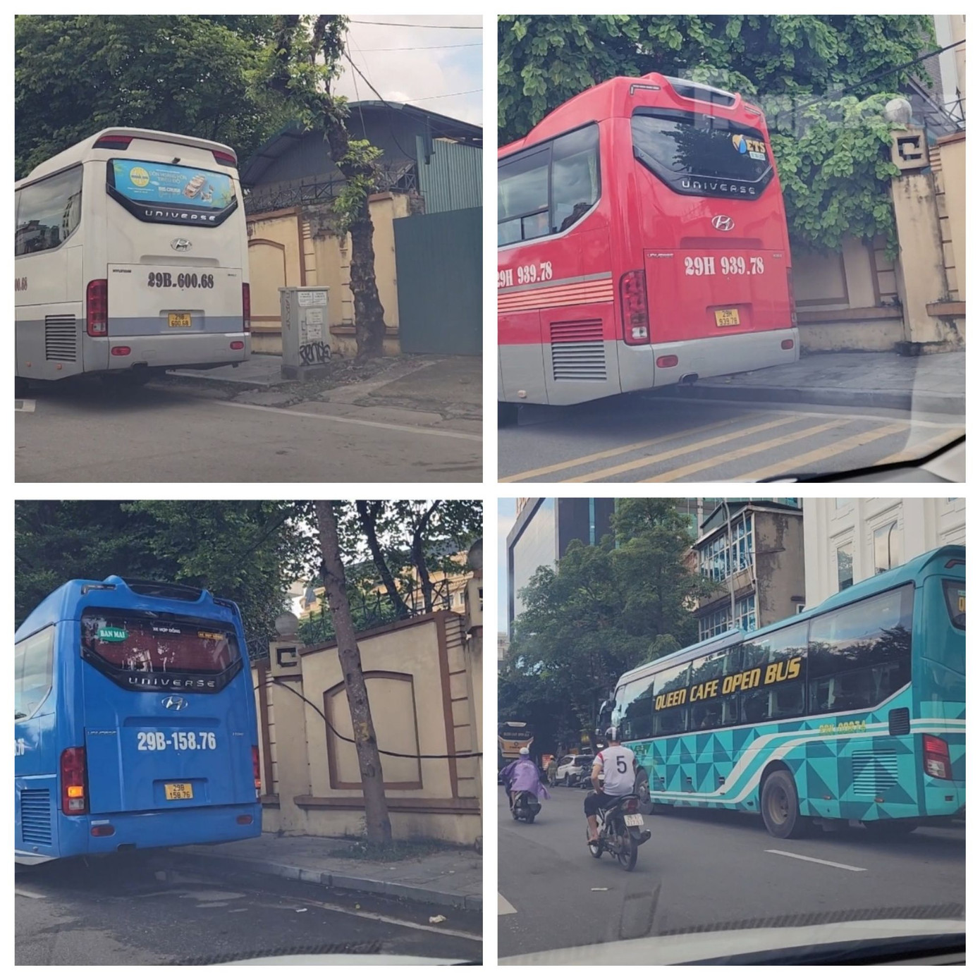 Tại Hà Nội, theo Quyết định số 24/2020/QĐ-UBND ngày 2/10/2020, các loại xe ô tô kinh doanh vận tải hành khách theo hợp đồng chỉ được phép hoạt động ngoài giờ cao điểm. Tuy nhiên, trong giờ cao điểm, tại nhiều tuyến phố như Trần Quang Khải, Trần Khánh Dư, Lý Thái Tổ, khu vực Nhà hát Lớn... vẫn có xe hợp đồng hoạt động khá "sôi nổi".