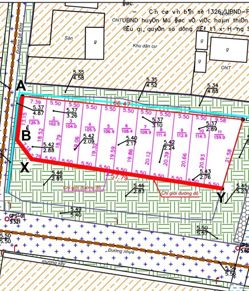 Bản đồ 11 lô đất tại xã Hương Sơn, huyện Mỹ Đức được đấu giá ngày 22/8. Bản đồ 11 lô đất tại xã Hương Sơn, huyện Mỹ Đức được đấu giá ngày 22/8.