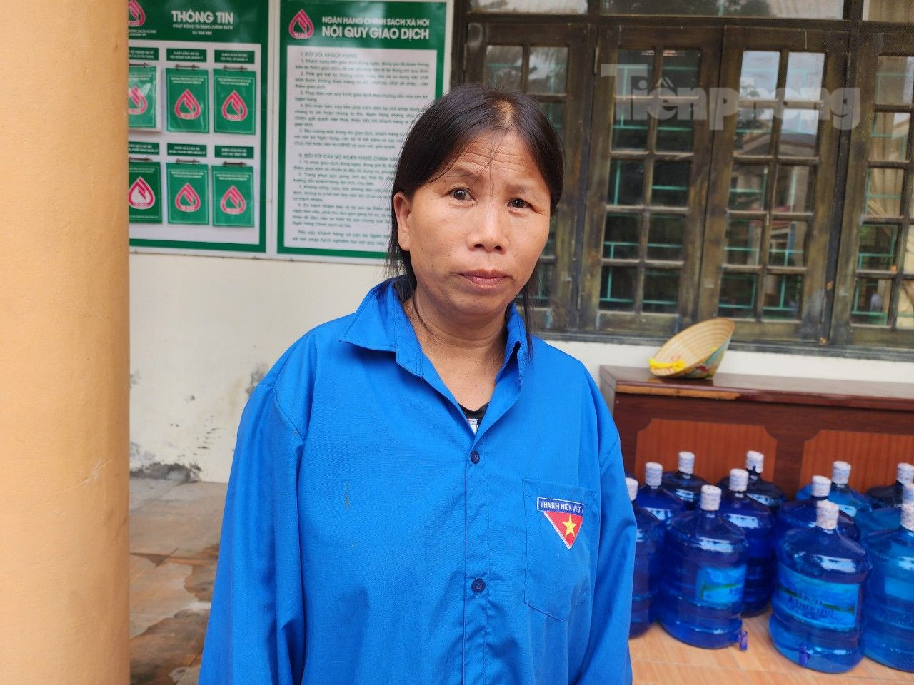 Chị Nguyễn Thị Thúy (51 tuổi, thôn Việt An, xã Tân Tiến)