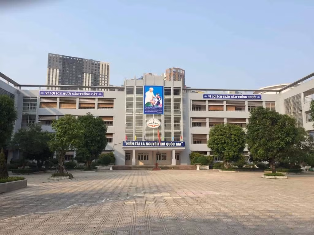 Một trường THCS tại quận Hà Đông