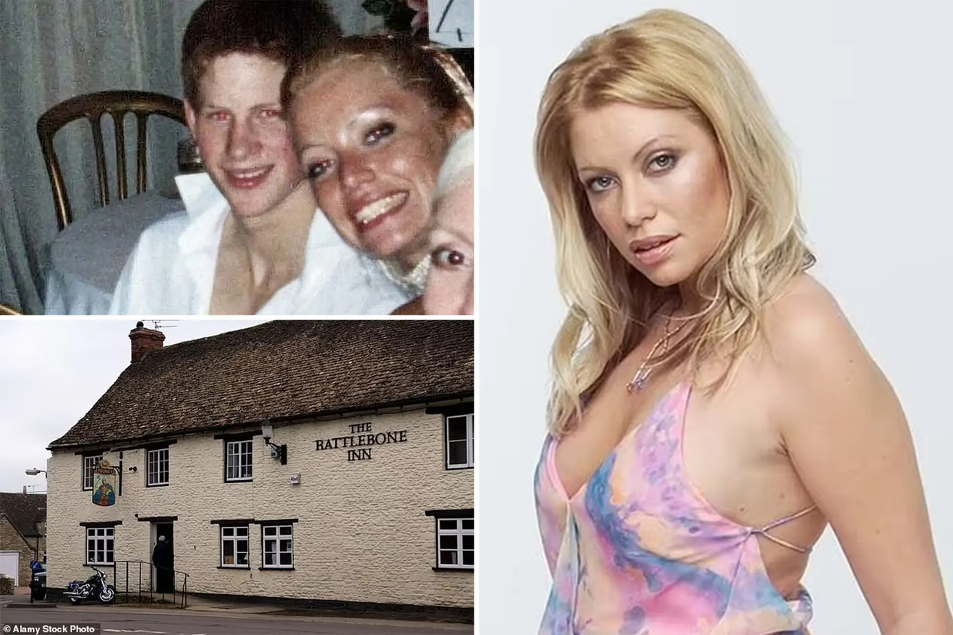 Suzannah Harvey từng có đoạn tình cảm ngắn ngủi với Harry hơn 20 năm trước. Ảnh: Daily Mail.