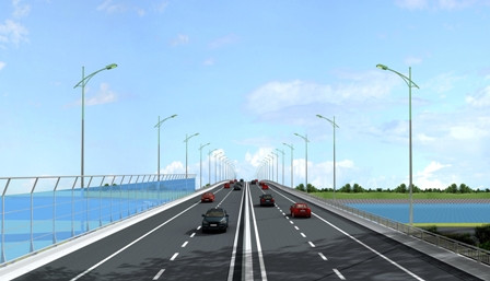 Cầu Việt Trì mới sẽ hoàn thành vào năm 2015