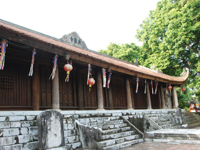 Mặt tiền chùa Trăm gian