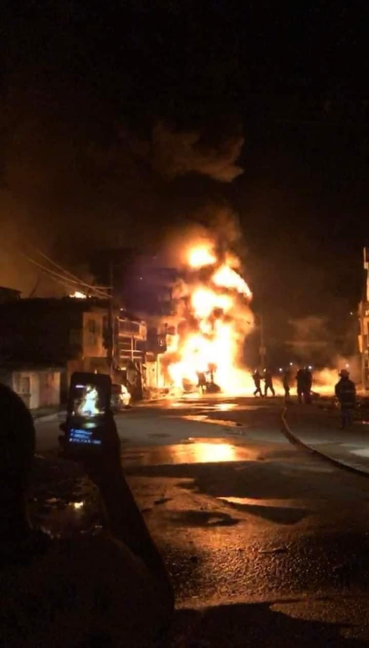 Hiện trường vụ việc. Ảnh: Twitter Hiện trường vụ việc. Ảnh: Twitter