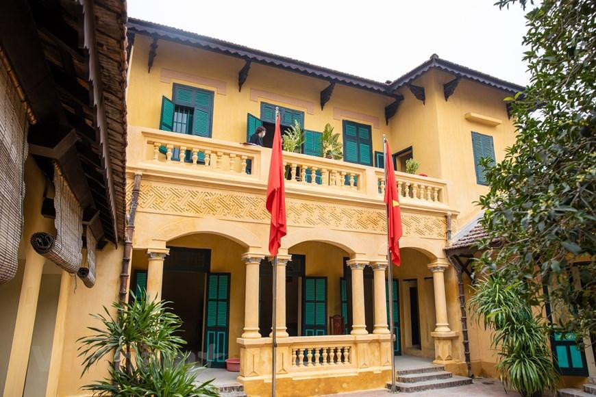 Trong 16 ngày, từ 3 đến 19/12/1946, Chủ tịch Hồ Chí Minh đã được cụ Nguyễn Văn Dương nhường lại toàn bộ căn gác 2 để ở và làm việc. (Ảnh: Minh Sơn/Vietnam+)