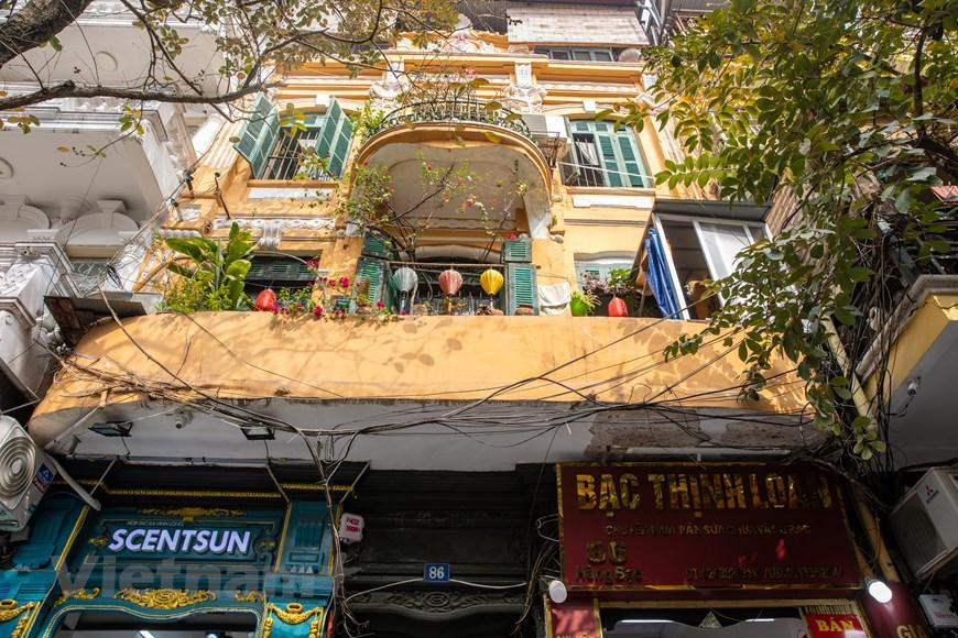 Sau bao nhiêu năm, ngôi nhà vẫn cơ bản giữ lại những nét kiến trúc cổ vốn có. (Ảnh: Minh Sơn/Vietnam+)