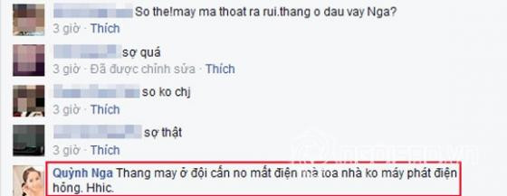 Quỳnh Nga hoảng loạn khi bị kẹt trong thang máy ảnh 2