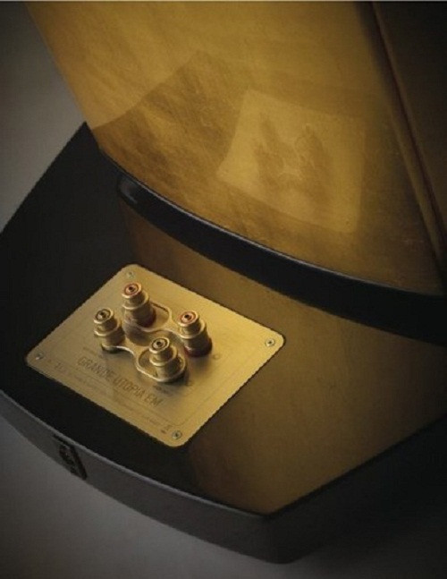 Cận cảnh bộ loa dát vàng hơn 8 tỷ vừa về Việt Nam ảnh 11