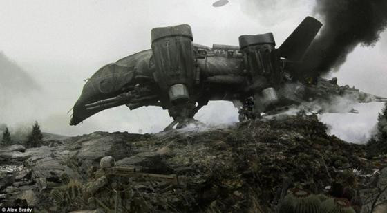 Một ý tưởng thiết kế chiến đấu cơ kỳ dị khác lấy cảm hứng từ heo rừng theo mô hình vật lý do Steve Wheeler xây dựng. Ông là người thiết kế phối cảnh cho bộ phim viễn tưởng Người Hobbit đại chiến.