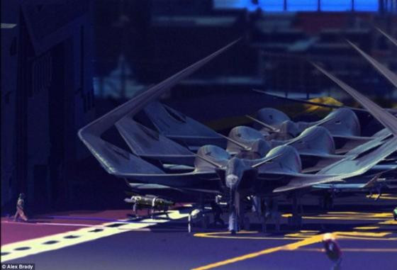 Alex Brady là một nhà thiết kế máy bay phản lực cho các bộ phim khoa học viễn tưởng và các trò chơi máy tính. Do đó không có gì ngạc nhiên khi ông đưa ra những ý tưởng thiết kế vô cùng độc đáo và quái dị.