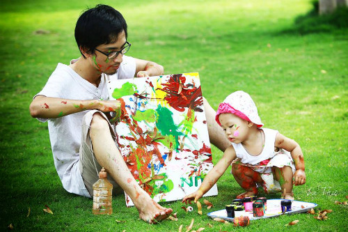 5 ông bố nổi tiếng nhất thế giới mạng 2014 ảnh 1