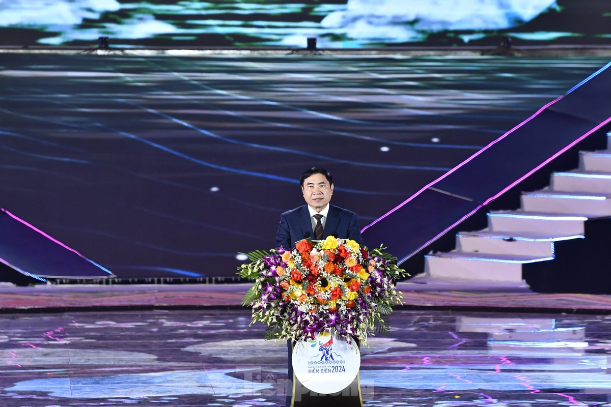Bí thư Tỉnh ủy Điện Biên Trần Quốc Cường phát biểu khai mạc