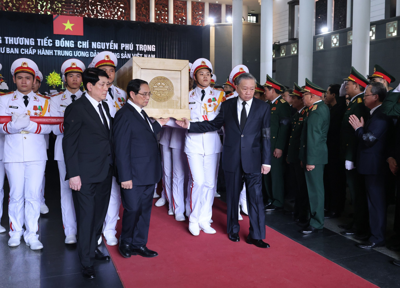 Cử hành trọng thể lễ truy điệu Tổng Bí thư Nguyễn Phú Trọng ảnh 10