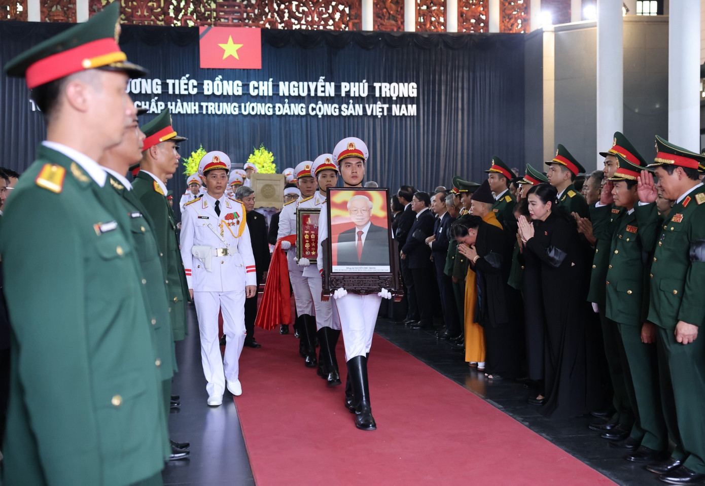 Cử hành trọng thể lễ truy điệu Tổng Bí thư Nguyễn Phú Trọng ảnh 9