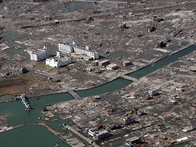 Thị trấn Minamisanriku, Miyagi, nơi 10.000 người đang mất tích Thị trấn Minamisanriku, Miyagi, nơi 10.000 người đang mất tích