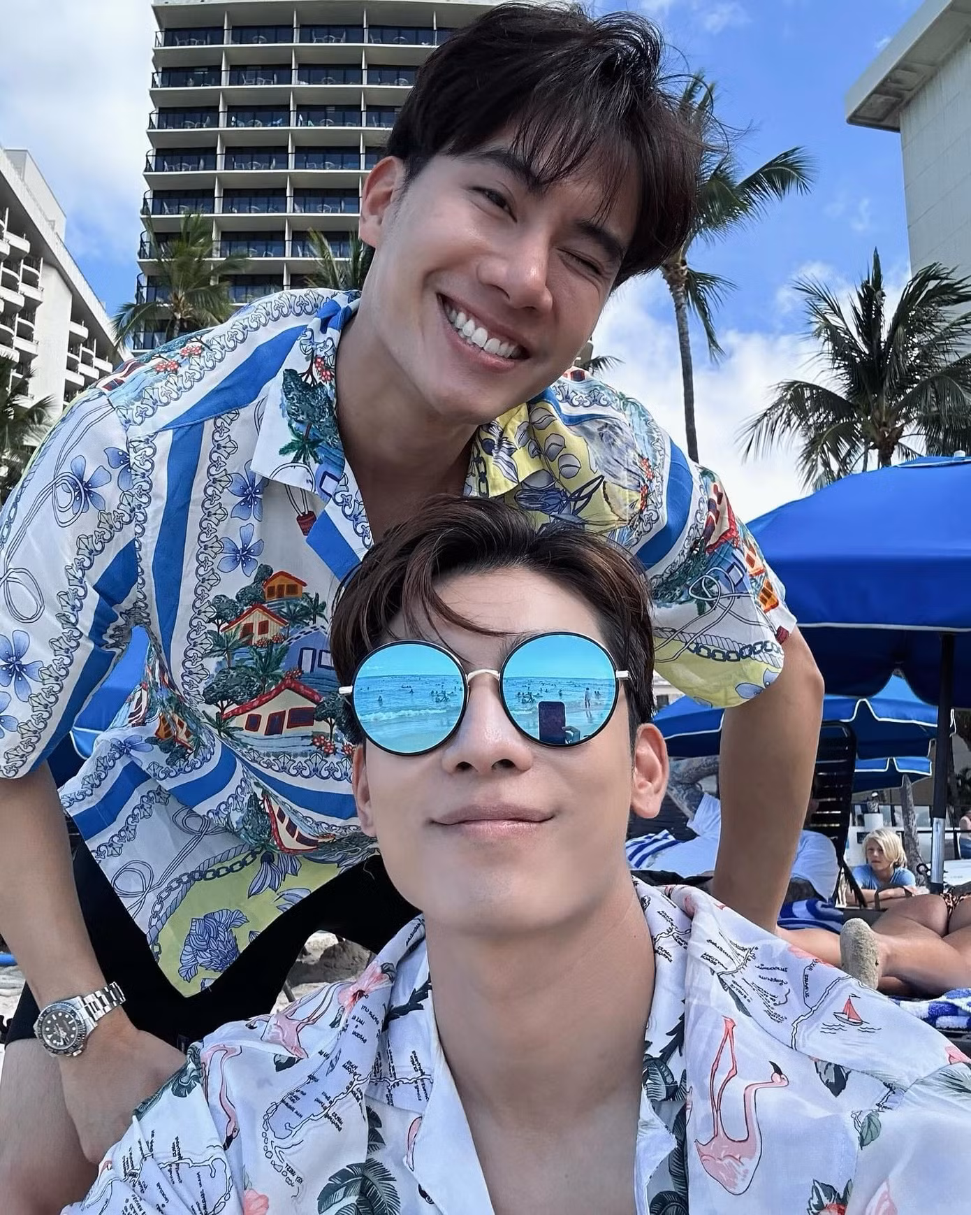 Kể từ sau màn công khai hẹn hò, Mew và Tul không ngại bày tỏ tình cảm với nhau hay chia sẻ những câu chuyện về hành trình tình yêu của cả hai.