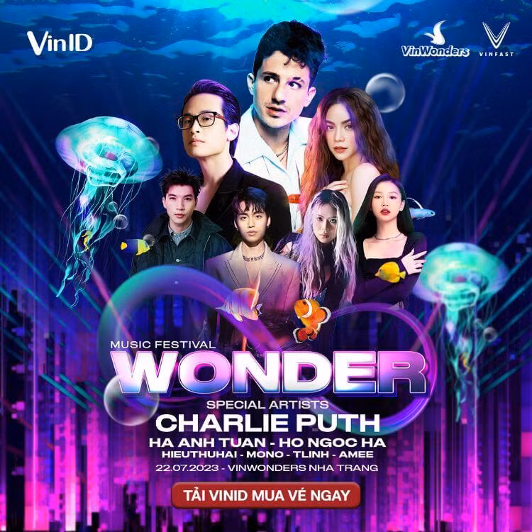 Ban tổ chức vẫn giữ bí mật về danh sách bài hát mà Charlie Puth sẽ trình diễn vào 22/7 tới nhằm tạo bất ngờ cho khán giả.