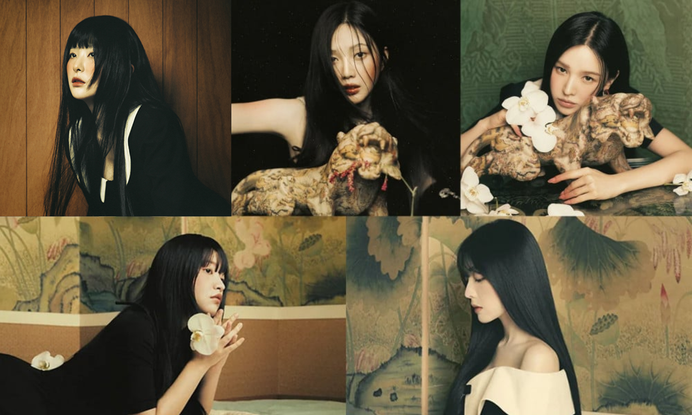 "Nữ hoàng concept", "cổ trang xuất sắc", "rung cảm tinh tế đầy bí ẩn"... là những mỹ từ được truyền thông và khán giả bình luận xung quanh bộ ảnh của Red Velvet. "Nữ hoàng concept", "cổ trang xuất sắc", "rung cảm tinh tế đầy bí ẩn"... là những mỹ từ được truyền thông và khán giả bình luận xung quanh bộ ảnh của Red Velvet.