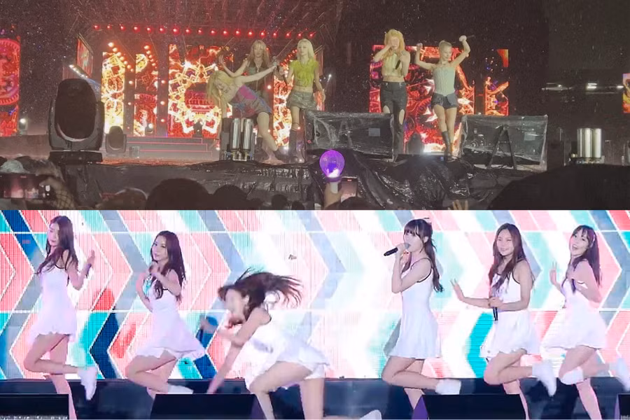 Sự cố sân khấu của (G)I-DLE tại Chile khiến nhiều người hồi tưởng đến sân khấu mưa huyền thoại khiến nhóm nữ GFRIEND với 8 lần "vồ ếch" trong sự kinh hoàng của khán giả chứng kiến. Sự cố sân khấu của (G)I-DLE tại Chile khiến nhiều người hồi tưởng đến sân khấu mưa huyền thoại khiến nhóm nữ GFRIEND với 8 lần "vồ ếch" trong sự kinh hoàng của khán giả chứng kiến.