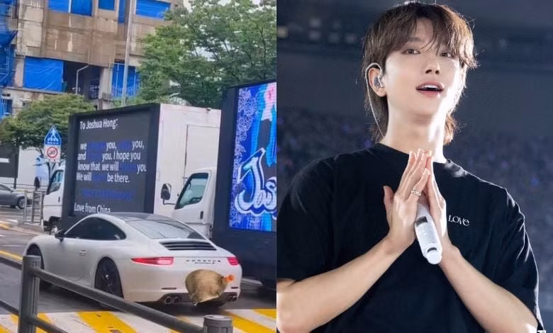 Trong khi Joshua vẫn đang giữ im lặng, làn sóng gửi xe tải với các thông điệp "yêu hận" đến trụ sở công ty của một số người hâm mộ vẫn chưa có dấu hiệu ngừng lại.
