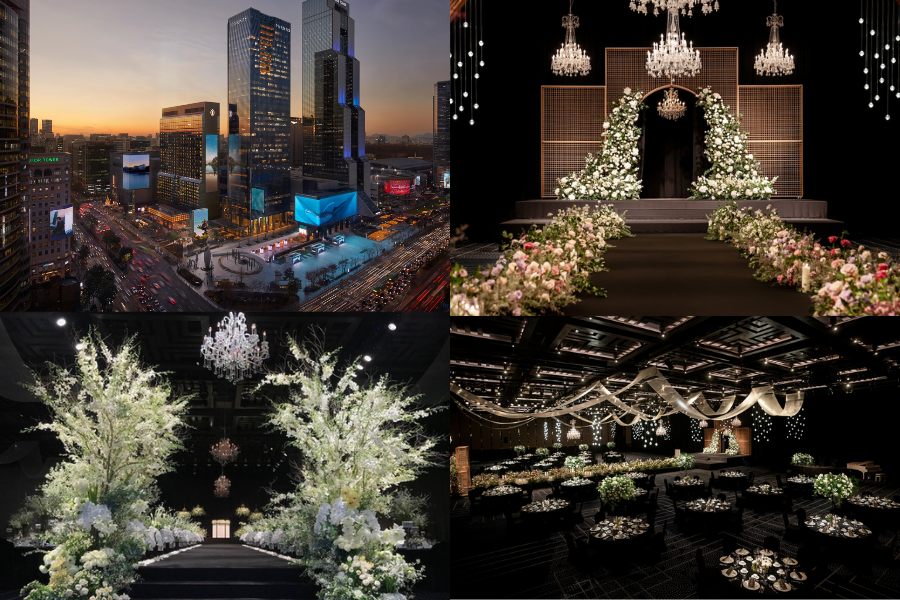 Không gian tiệc cưới Grand Intercontinental Seoul Parnas được đăng tải trên các phương tiện truyền thông, quảng cáo. Không gian tiệc cưới Grand Intercontinental Seoul Parnas được đăng tải trên các phương tiện truyền thông, quảng cáo.