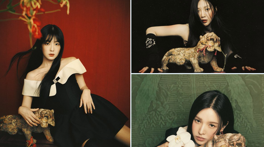 Chú hổ xuất hiện bên cạnh Irene, Joy và Wendy. Chú hổ xuất hiện bên cạnh Irene, Joy và Wendy.