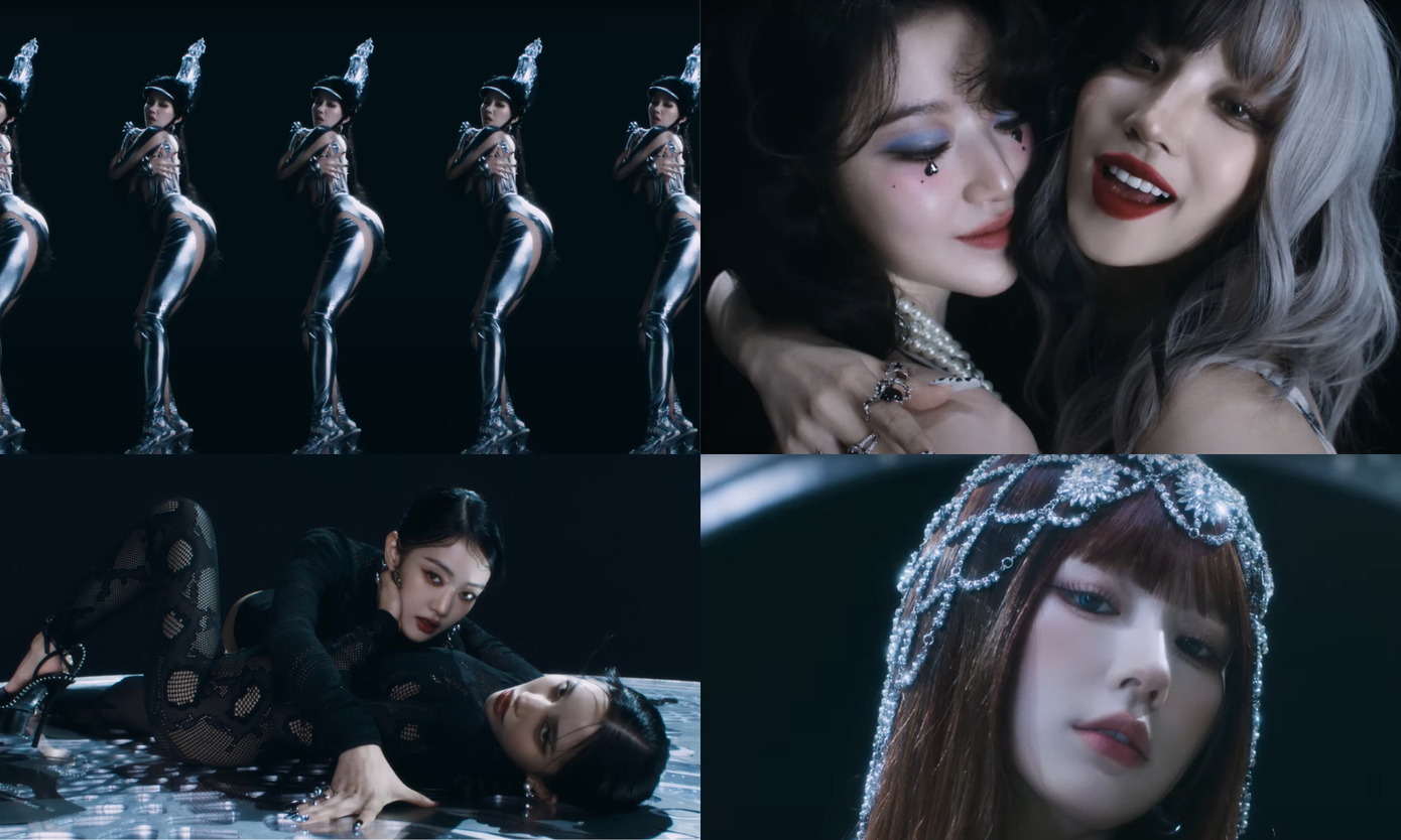 MV được lấy tone màu lạnh của kim loại làm chủ đạo cùng nhiều phân đoạn hóa thân đầy quyến rũ của những "hắc mã" nhà (G)I-DLE khiến cộng đồng mạng trầm trồ. MV được lấy tone màu lạnh của kim loại làm chủ đạo cùng nhiều phân đoạn hóa thân đầy quyến rũ của những "hắc mã" nhà (G)I-DLE khiến cộng đồng mạng trầm trồ.