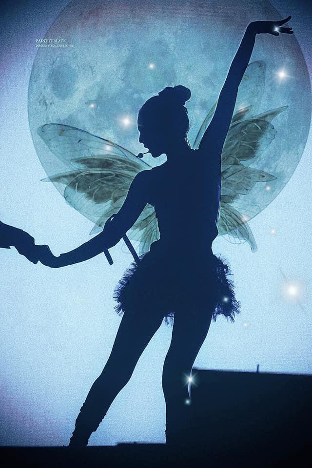 Tạo hình của Jennie được một cư dân mạng edit thành nàng tiên Tinker Bell đang nhận được &quot;bão tim&quot;.