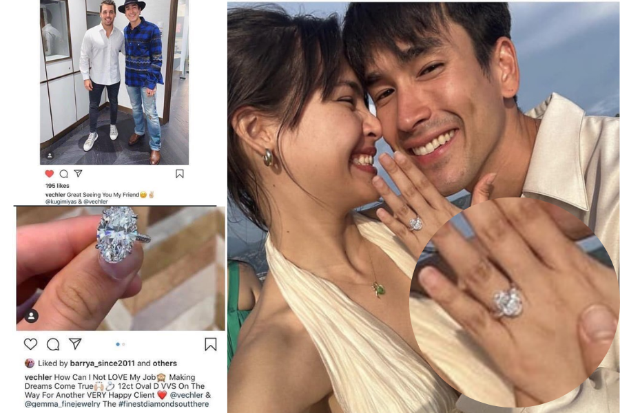 Chiếc nhẫn cầu hôn trên tay Yaya hoàn toàn trùng khớp với chiếc nhẫn mà Vechler đã "nhá hàng" vào 4 năm trước. Chiếc nhẫn cầu hôn trên tay Yaya hoàn toàn trùng khớp với chiếc nhẫn mà Vechler đã "nhá hàng" vào 4 năm trước.