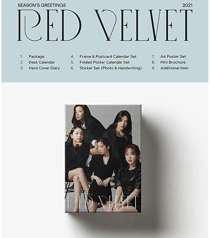 Bộ Season’s Greetings vào năm 2021 của Red Velvet.
