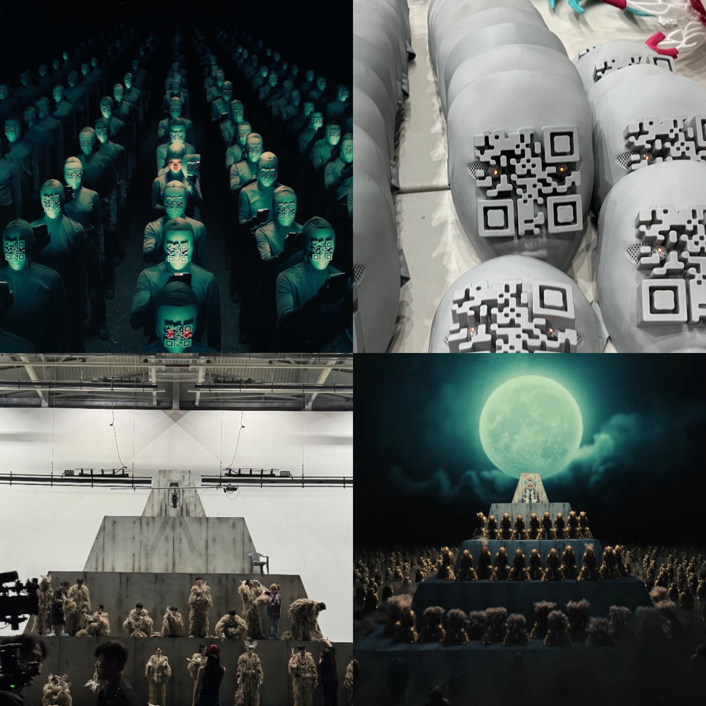 Phần chuẩn bị và thành phẩm cuối cùng của MV HOWLING được đăng tải.