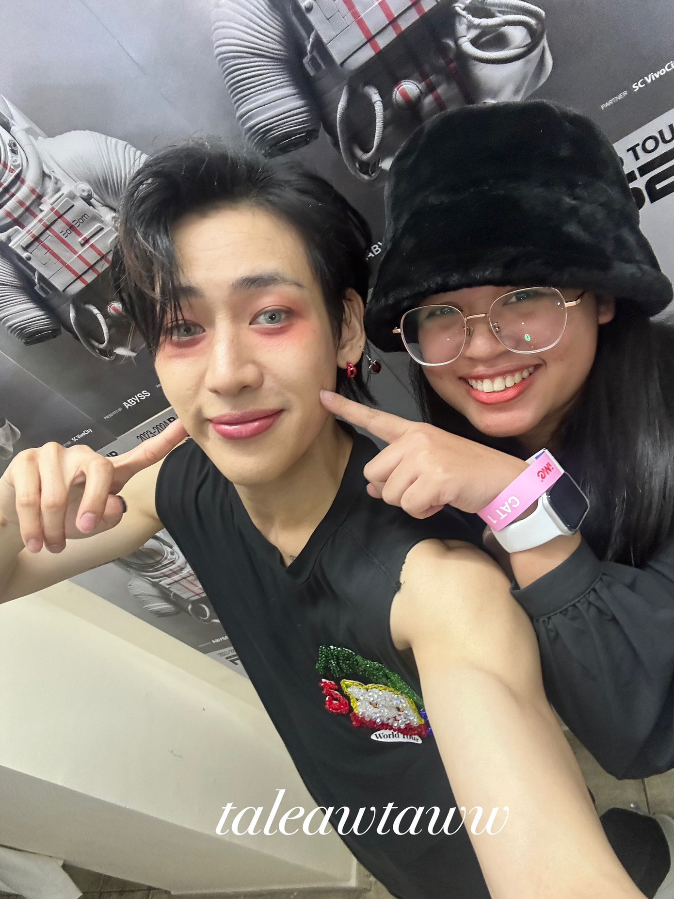 Nguồn năng lượng nhiệt huyết của BamBam chắc chắn là điểm sáng khiến nhiều fan phải &quot;thao thức&quot;. Nguồn: Twitter @taleawtaww