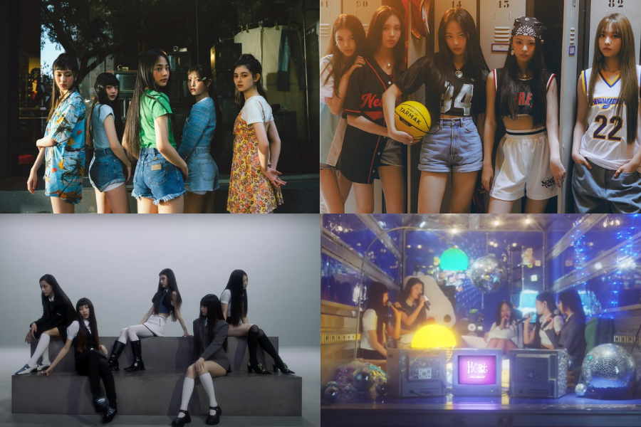 "Xuất kích" trên đường đua K-Pop với mini album đầu tay gồm các bài hát là Attention, Hype Boy, Cookie và Hurt, NewJeans đại thắng khi cả 4 bài hát đều trở thành hit lớn, chiếm ngôi đầu bảng của các bảng xếp hạng nhạc số trong nước và quốc tế.