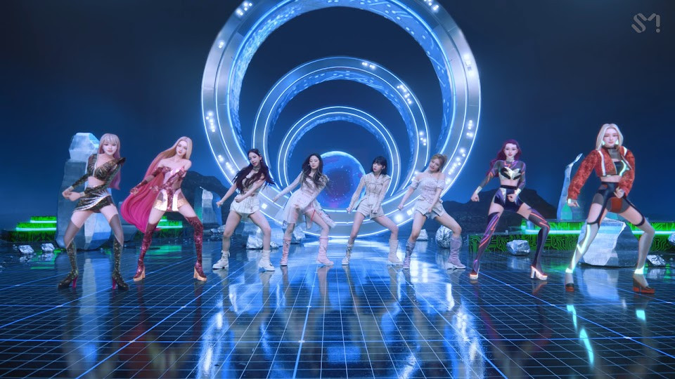 aespa đã từng trình diễn với hình thức công nghệ tương tự cùng các nhân vật ae của mình. aespa đã từng trình diễn với hình thức công nghệ tương tự cùng các nhân vật ae của mình.