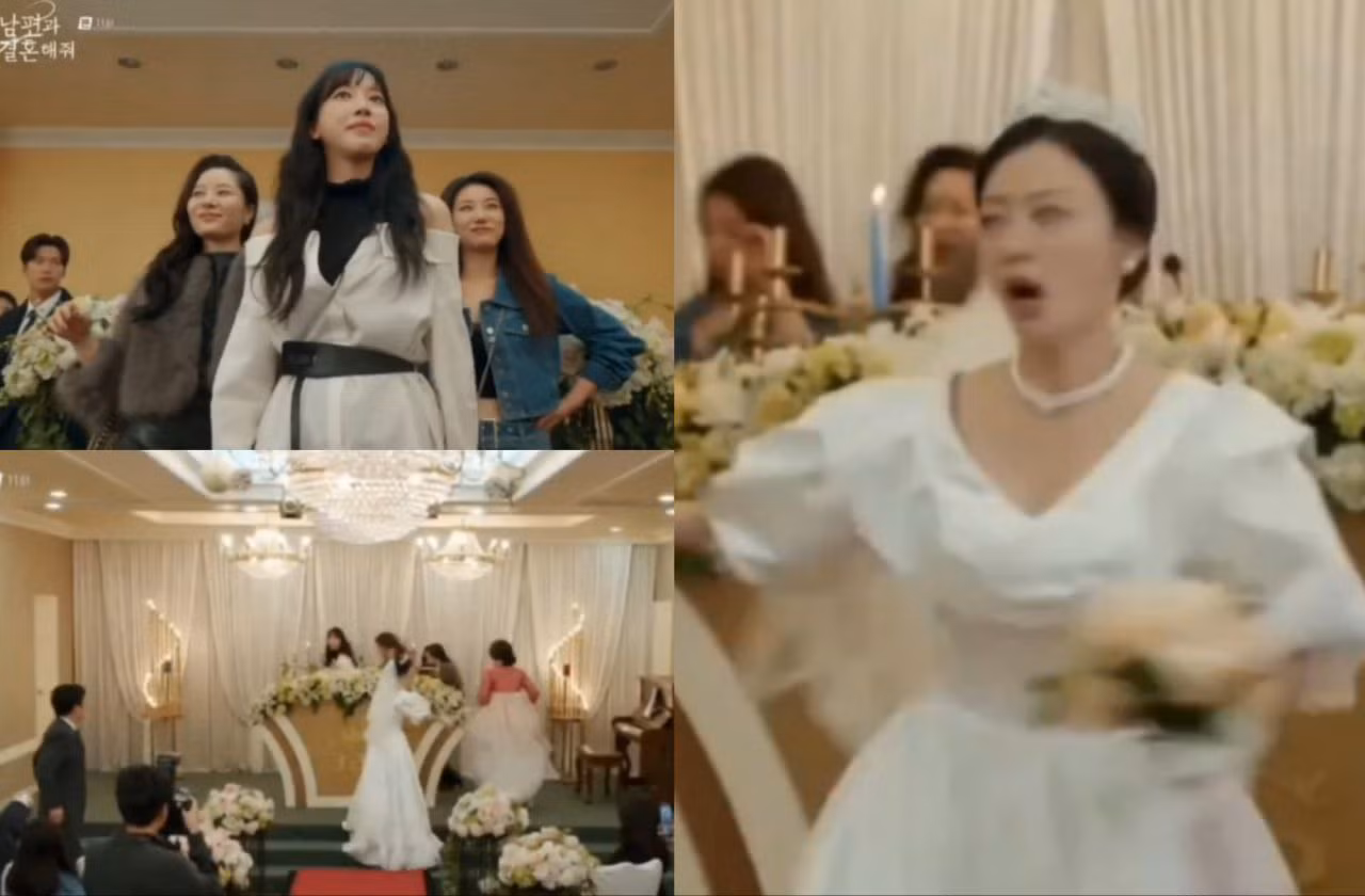 Ba người bạn học đã bày kế "quậy đục nước" đám cưới của Soo Min để "trả thù thay" cho Ji Won.