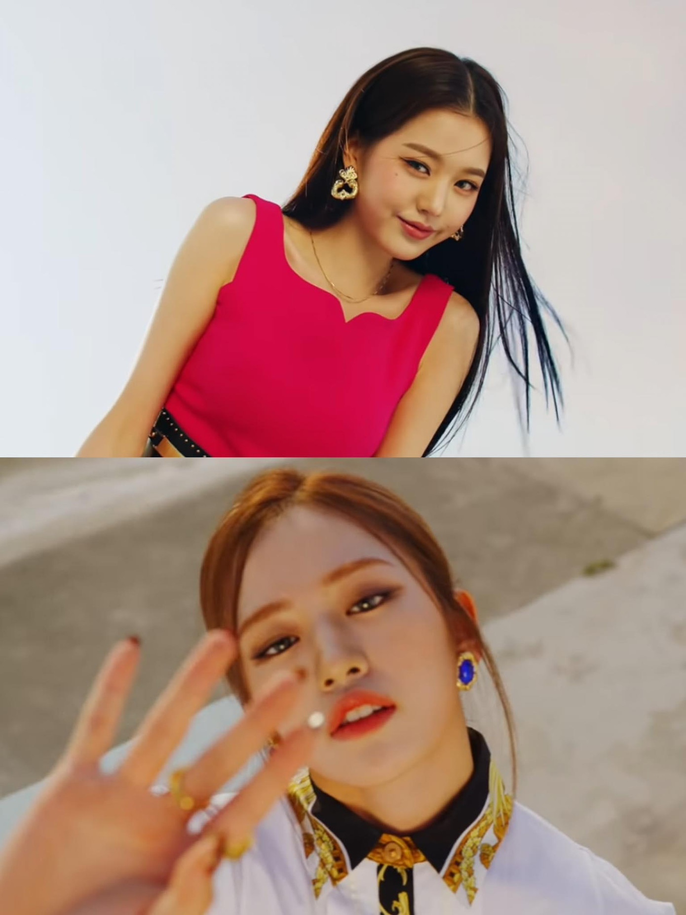 Màn "làm quen lại" của Yujin và Won Young không khiến người hâm mộ thất vọng bởi visual lung linh thăng hạng. Màn "làm quen lại" của Yujin và Won Young không khiến người hâm mộ thất vọng bởi visual lung linh thăng hạng.