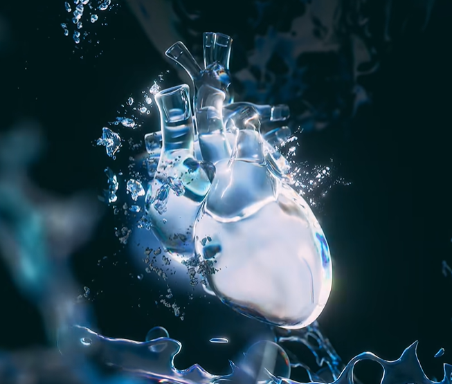 Trái tim của Taeyeon trong MV INVU. Trái tim của Taeyeon trong MV INVU.