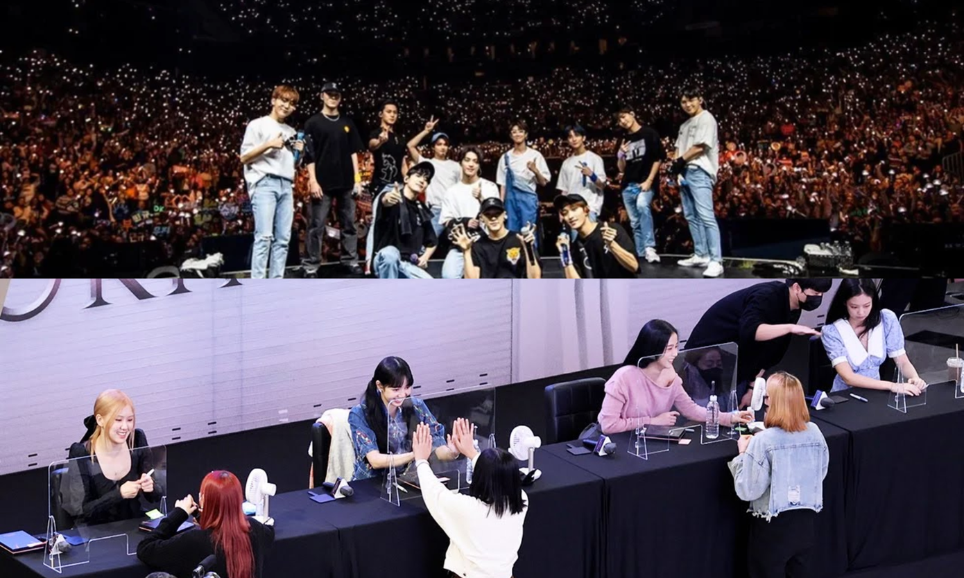 Những buổi concert bùng nổ hay những hoạt động trải nghiệm với idol tại Hàn Quốc đã trở thành niềm mơ ước của bất kỳ người hâm mộ K-Pop nào trên toàn thế giới. Những buổi concert bùng nổ hay những hoạt động trải nghiệm với idol tại Hàn Quốc đã trở thành niềm mơ ước của bất kỳ người hâm mộ K-Pop nào trên toàn thế giới.