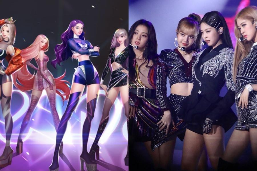 Phiên bản ae của aespa thậm chí từng bị cho là dựa vào hình mẫu là BLACKPINK.