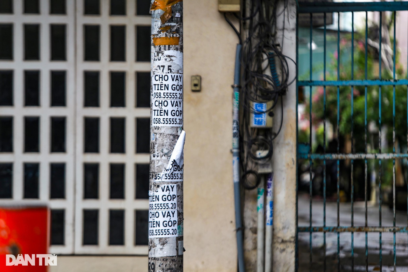 Người dân phản ánh với phóng viên: Cột điện trên đường Nguyễn Chí Thanh (phường 12, quận 5) chưa được quấn thảm cỏ nhựa, mới bị dán tờ quảng cáo cách đây 1-2 hôm đè lên những giấy cũ đã bị cạo còn để lại dấu vết. Theo Công an TPHCM, nội dung quảng cáo dán trên cột đèn, trụ điện ngoài đường không chỉ gây mất mỹ quan mà còn tiềm ẩn nguy cơ xảy ra tội phạm lừa đảo, tội phạm "tín dụng đen" và các loại tội phạm khác gây mất an ninh trật tự xã hội. Người dân phản ánh với phóng viên: Cột điện trên đường Nguyễn Chí Thanh (phường 12, quận 5) chưa được quấn thảm cỏ nhựa, mới bị dán tờ quảng cáo cách đây 1-2 hôm đè lên những giấy cũ đã bị cạo còn để lại dấu vết. Theo Công an TPHCM, nội dung quảng cáo dán trên cột đèn, trụ điện ngoài đường không chỉ gây mất mỹ quan mà còn tiềm ẩn nguy cơ xảy ra tội phạm lừa đảo, tội phạm "tín dụng đen" và các loại tội phạm khác gây mất an ninh trật tự xã hội.