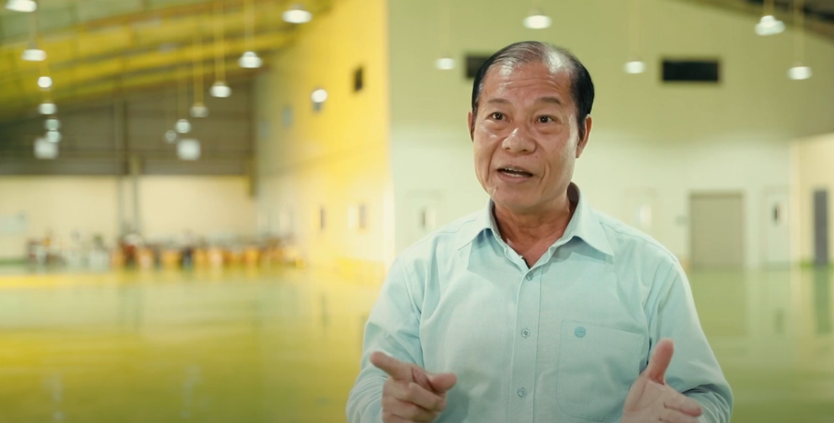 Ông Trần Doãn Hải - Giám đốc công ty TNHH Trà King Lộ, Bảo Lộc, Lâm Đồng