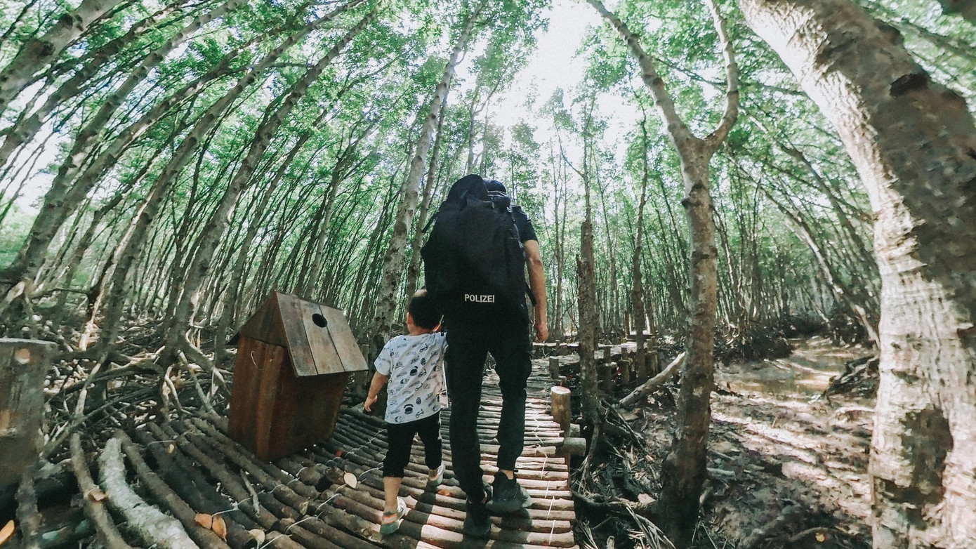 Rừng nguyên sinh ngập mặn Cần Giờ là một trong số cánh rừng đẹp nhất Đông Nam Á. Ảnh: Nguyễn Quốc Đạt. Rừng nguyên sinh ngập mặn Cần Giờ là một trong số cánh rừng đẹp nhất Đông Nam Á. Ảnh: Nguyễn Quốc Đạt.